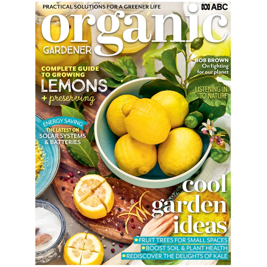 Organic Gardener magazine cover