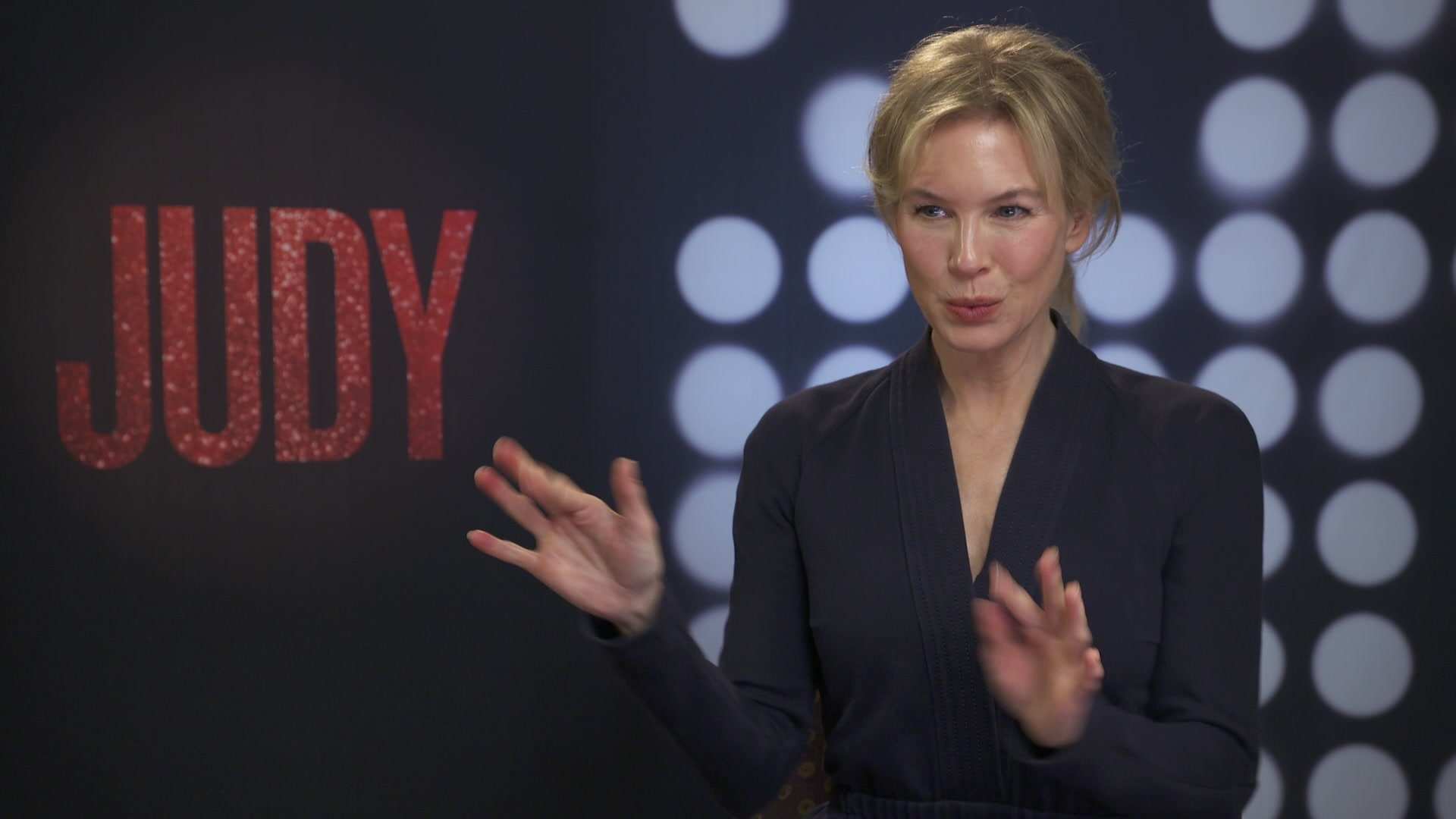 Renee Zellweger at Judy media junket in Melbourne.