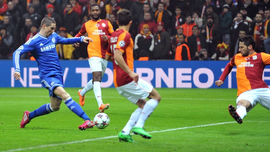 Torres scores against Galatasaray