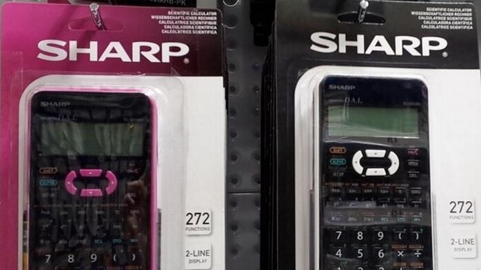 Sharp calculators