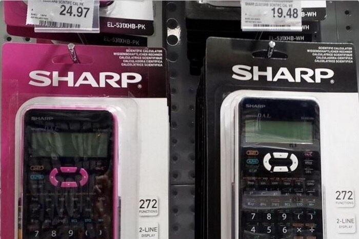 Sharp calculators
