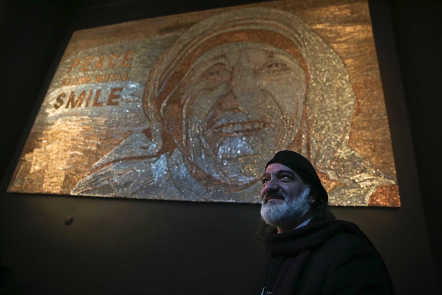 Saimir Strati's portrait of Mother Teresa