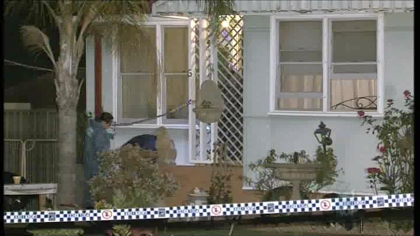 Police say four men invaded his home in Lurnea, armed with a machete and an axe.