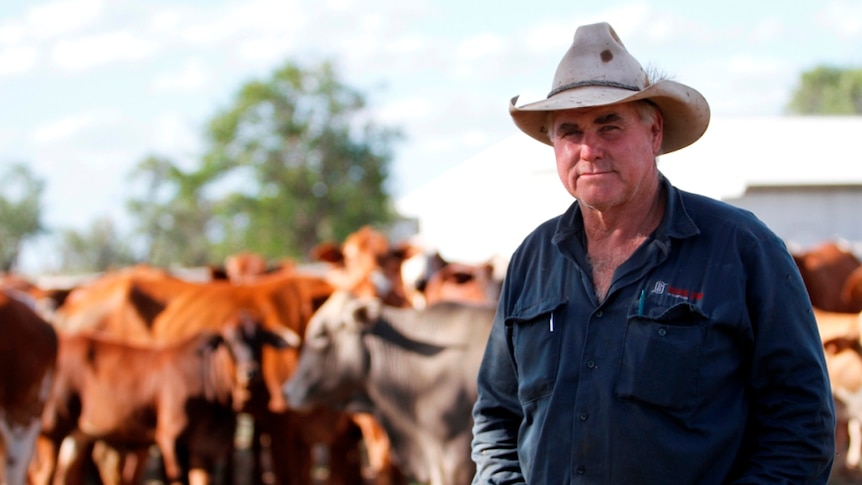 Clermont grazier John Burnett worried about development impacts