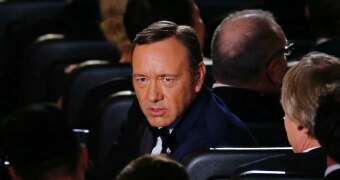Kevin Spacey at the Emmy's.
