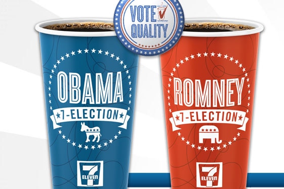 7-eleven US election cups