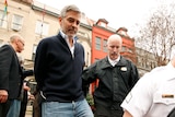 Actor George Clooney is arrested for civil disobedience after protesting at the Sudan Embassy in Washington