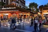 An artist's impression of the proposed new town centre on Sydney's northern beaches.