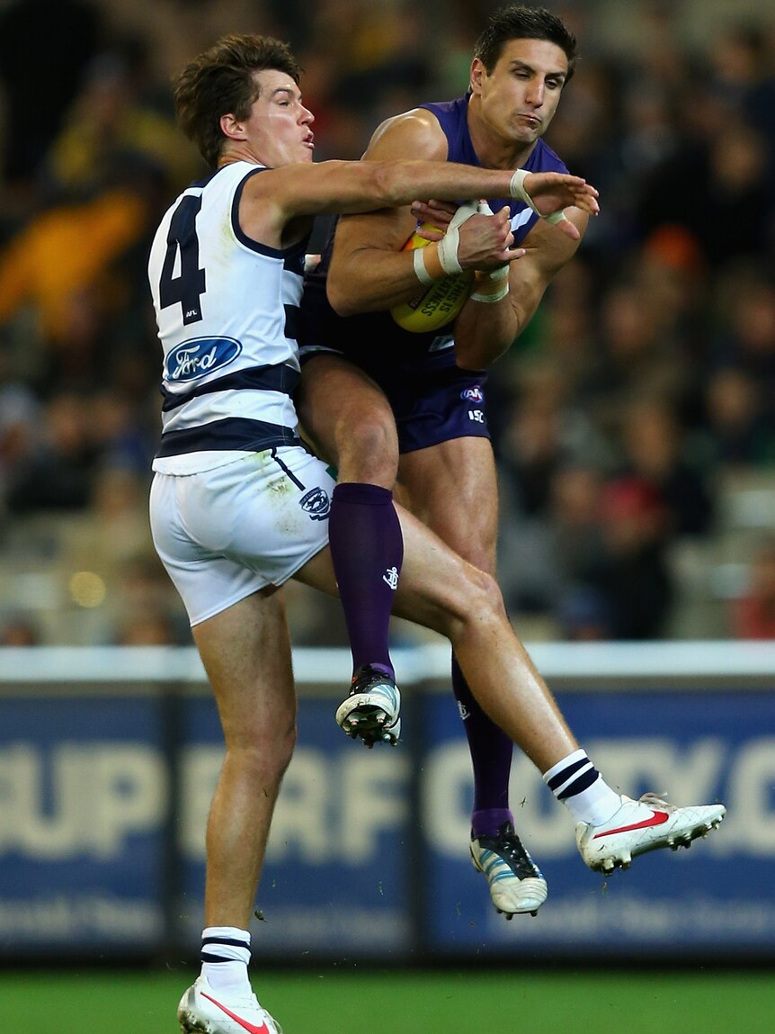 Lengthy absence ... Matthew Pavlich will miss between four to six weeks after surgery on his Achilles.