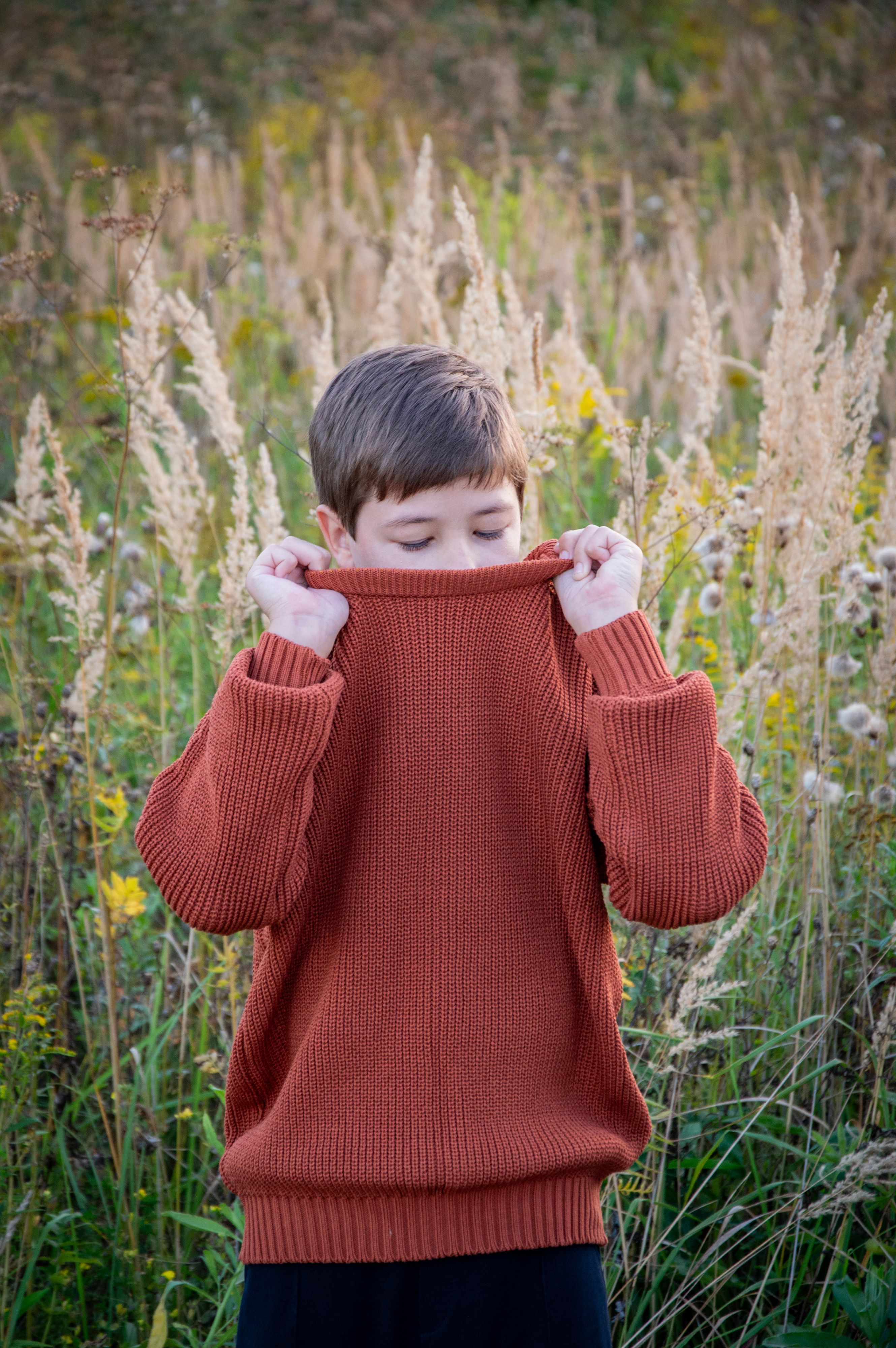 Kids do feel the cold. So why won't they wear a jumper?