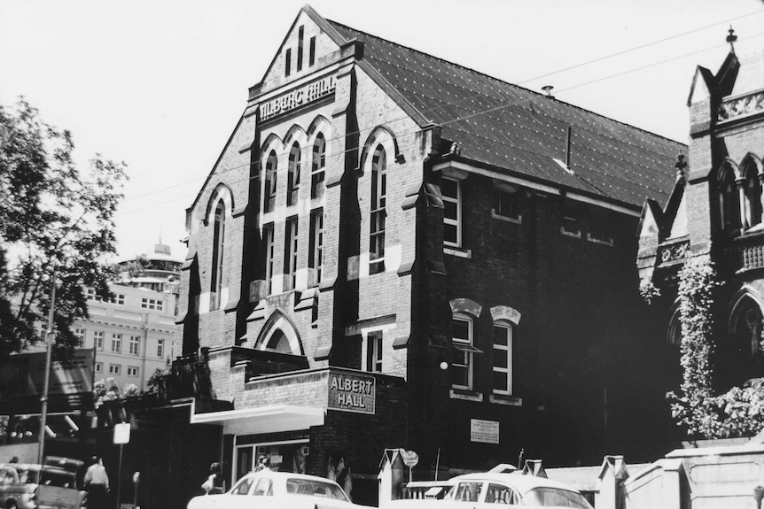 Albert Hall in Brisbane right across from King George Square in 1967.