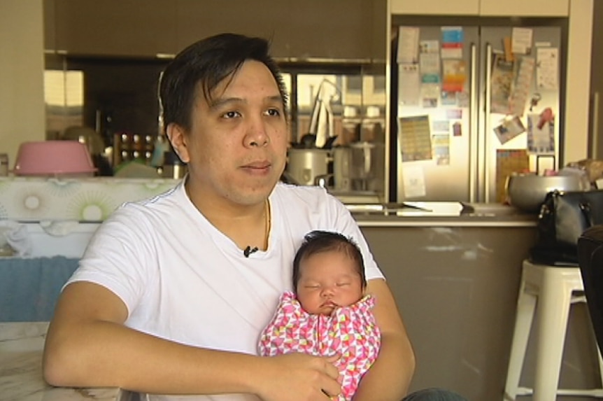 Eujinn Wong and his daughter Madison