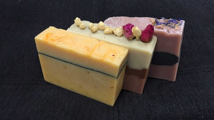 Fancy hand-made soap