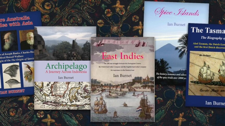 Lima buku yang ditulis oleh Ian Burnet yang ada hubungannya dengan Indonesia.