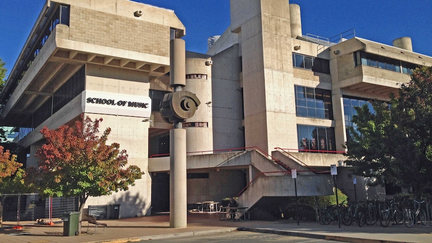 The School of Music at the Australian National University in Canberra.