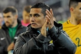 Tim Cahill and Socceroos applaud fans after loss to Brazil