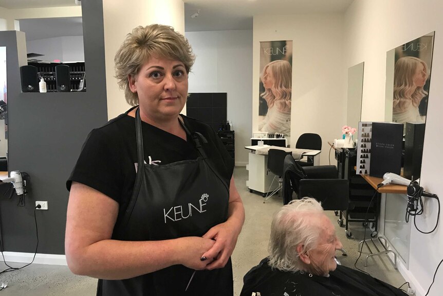 Huonville hairdresser Debbie Armstrong