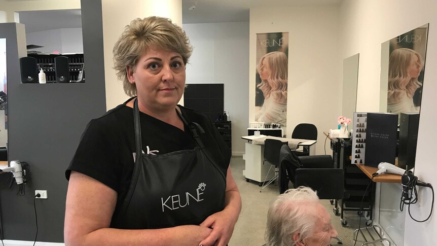Huonville hairdresser Debbie Armstrong