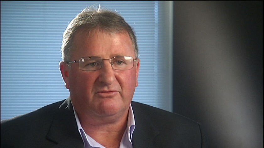 Tasmanian unionist Kevin Harkins
