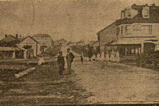 Macquarie Street in 1870