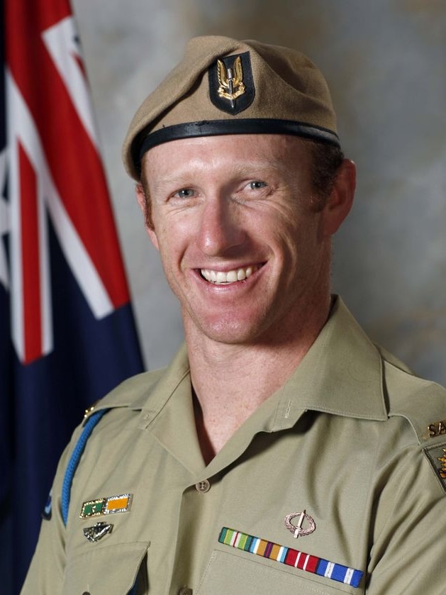 Victoria Cross recipient, Trooper Mark Donaldson