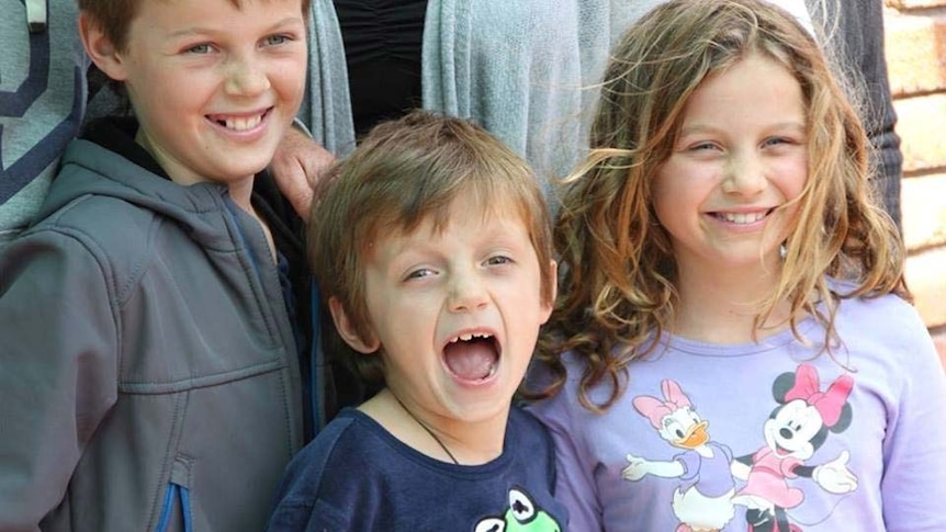 MH17 victims Mo, Otis and Evie Maslin from Perth