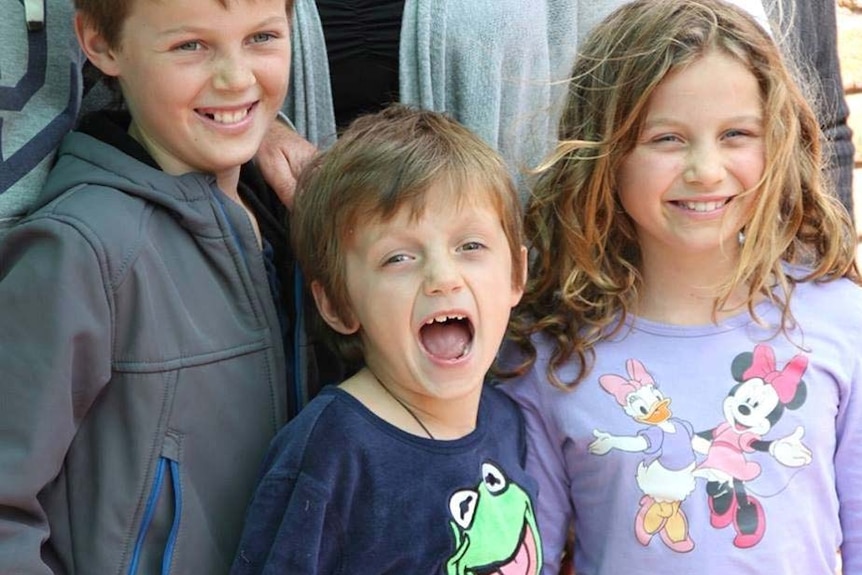 MH17 victims Mo, Otis and Evie Maslin from Perth