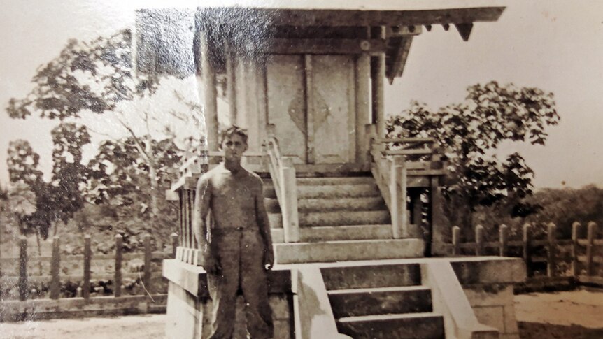 An old photo of Keith Norton in Borneo