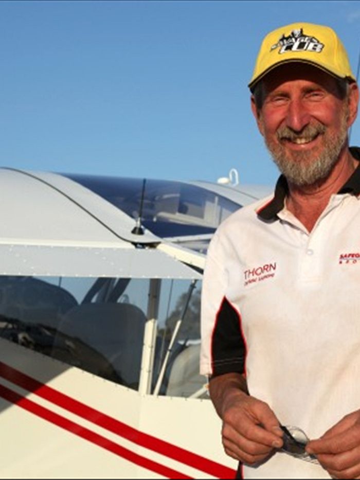 Commercial pilot Nigel Wettenhall
