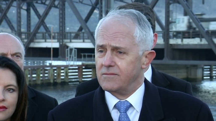 Prime Minister Malcolm Turnbull said the flag was "utterly unacceptable".