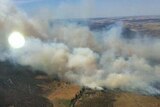 An emergency warning has been issued for a fire in the Cooma-Monaro area
