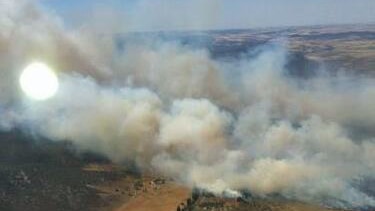 An emergency warning has been issued for a fire in the Cooma-Monaro area