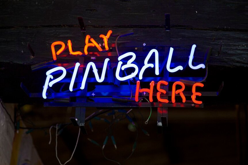 Pinball sign