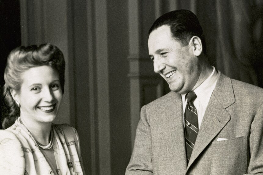 Evita and Juan Perón