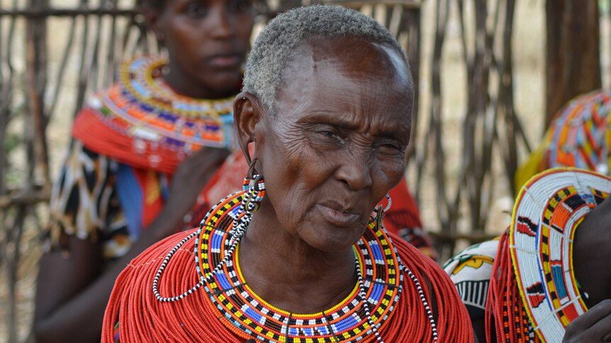 Nkamasioi Lembwakita, a Samburu woman who lives in Unity women's village