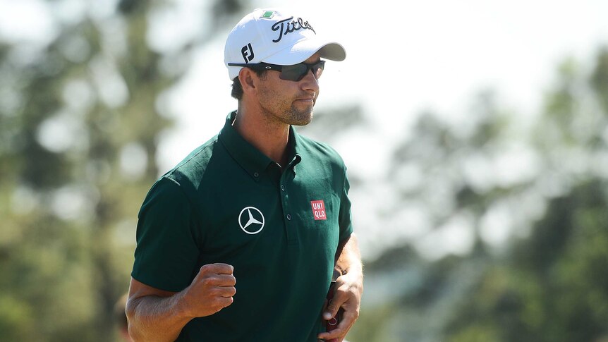 Scott second after opening round of Masters
