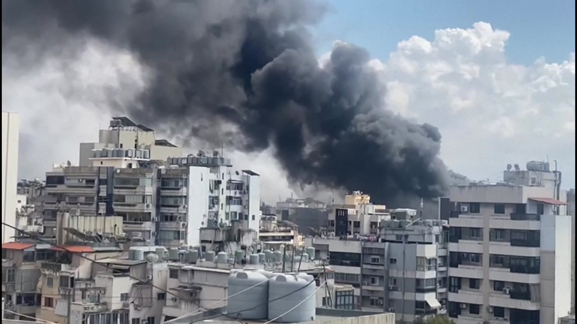 Unprecedented wave of Israeli air strikes hit multiple areas in Lebanon ...