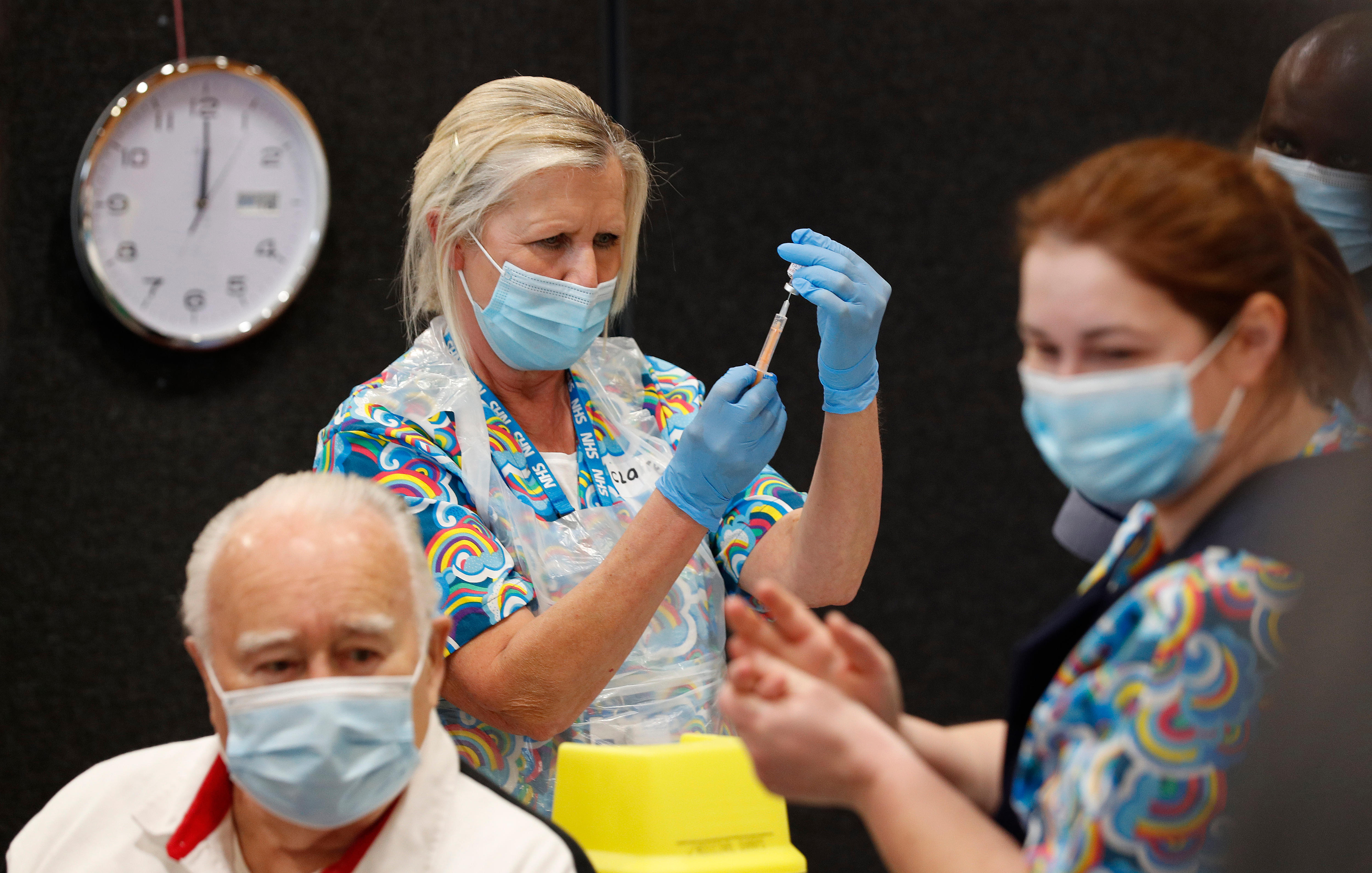 An AstraZeneca Covid-19 vaccine