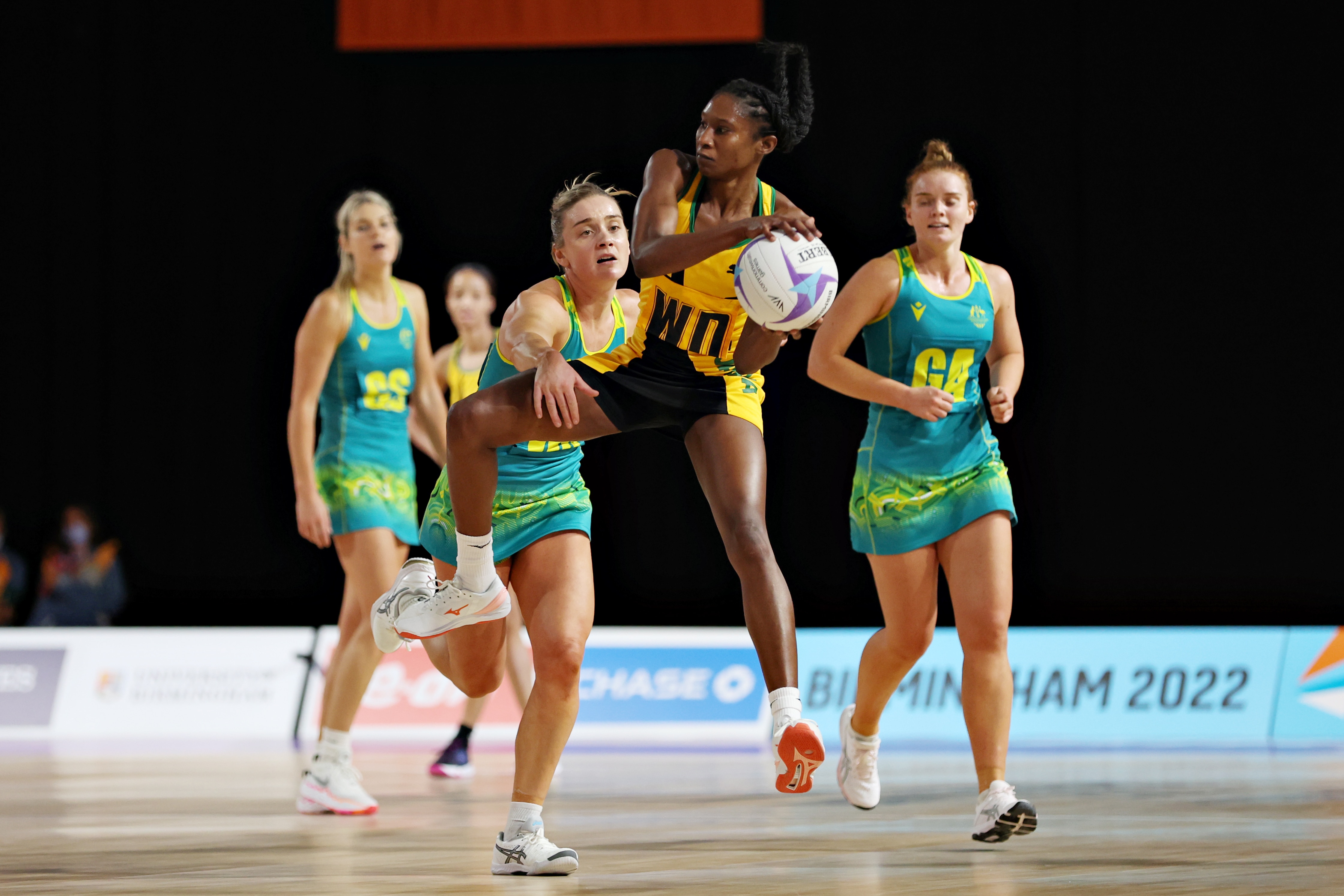 Australia Defeated By Jamaica 57-55 In Commonwealth Games Netball ...