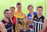 SANFL players before finals