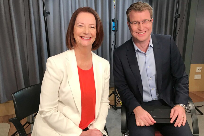 Julia Gillard and David Lipson
