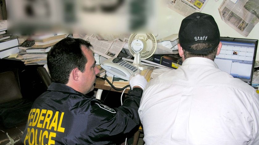 AFP child protection operations teams carried out 27 search warrants.