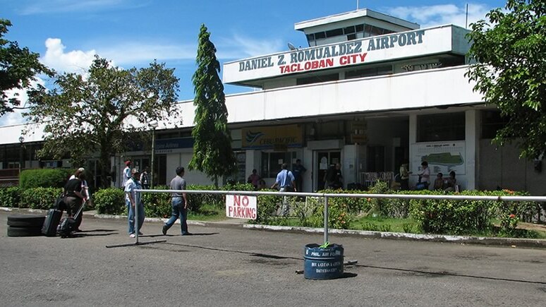 The Daniel Z Romualdez airport in Tacloban City, Philippines, pictured before Typhoon Haiyan.