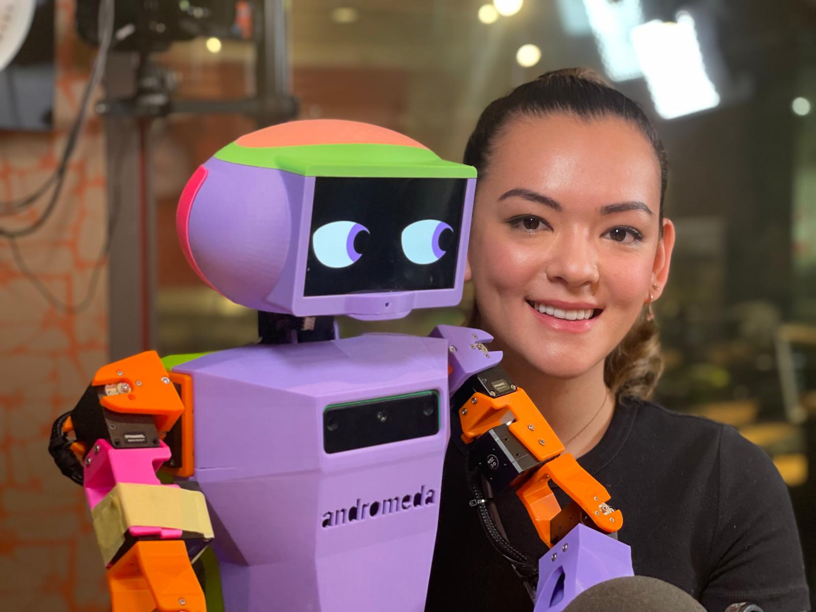 Could this colourful robot solve the loneliness crisis?