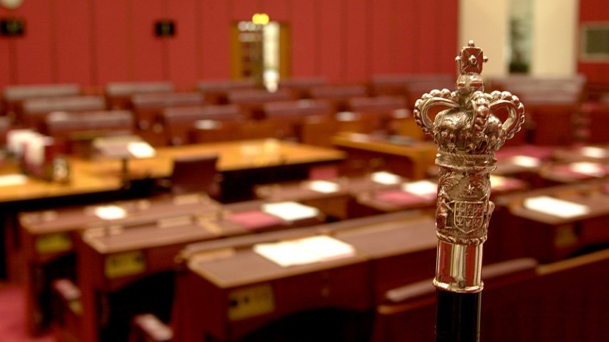 The Black Rod in the Australian parliament