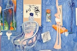 Brett Whiteley's 1976 painting, My Armchair.