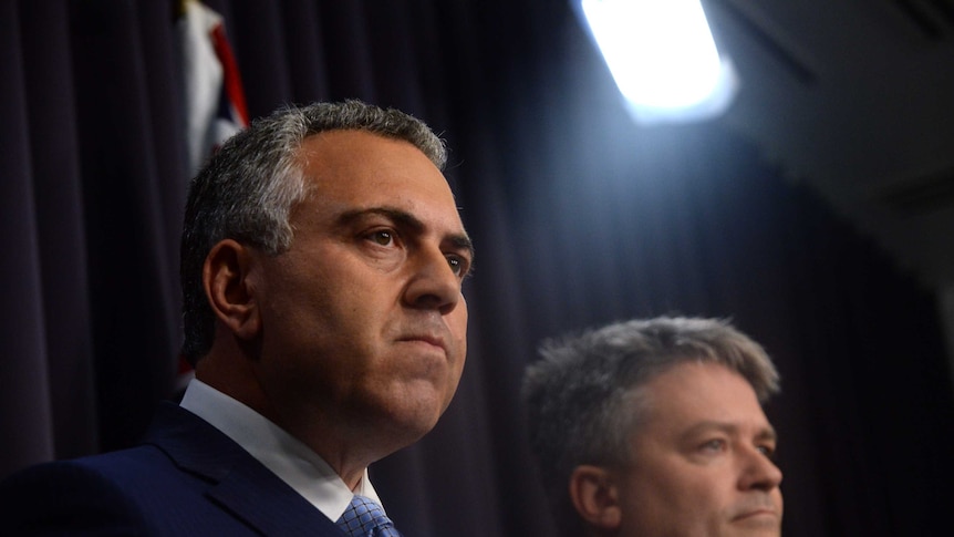 Joe Hockey and Mathias Cormann ready for a budget