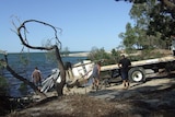 Camper trailer recovery Inskip Point