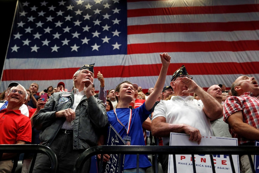 Supporters of Donald Trump