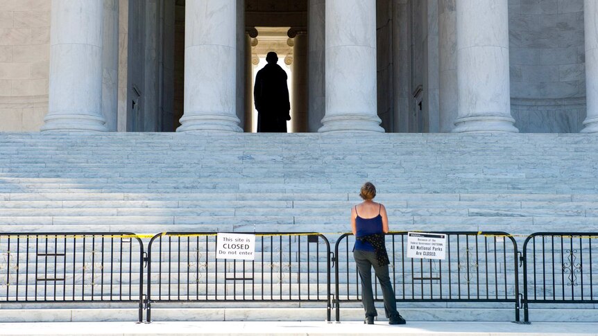 US government shutdown closes Jefferson memorial